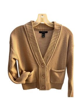 Xs forever 21 cropped buttoned cardigan